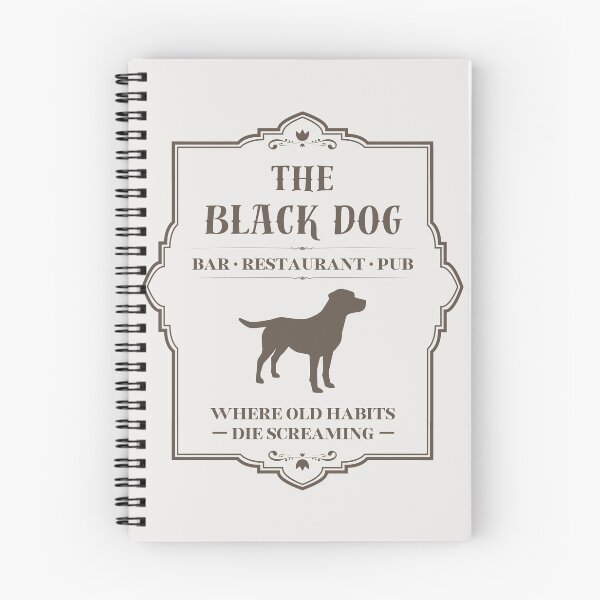 Item preview, The Black Dog  designed and sold by Mint-Rose.