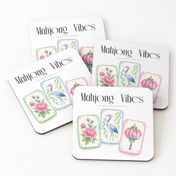 Item preview, Mahjong Vibes designed and sold by The Sassy Print.