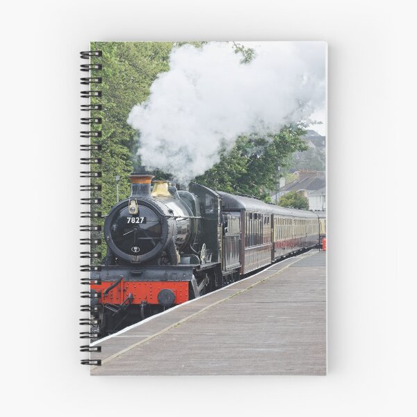 Item preview, Steam Loco 7827 Lydham Manor Dartmouth Steam Railway Devon England UK designed and sold by John Gilham - Landscape Photography.