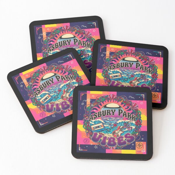 Item preview, Vintage Asbury Park NJ Retro Sunset Music & Beach Vibes designed and sold by FitEnvy.