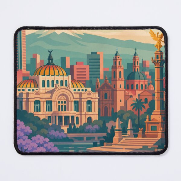 Item preview, Mexico City Mexico Travel Poster designed and sold by MatthewHeights.