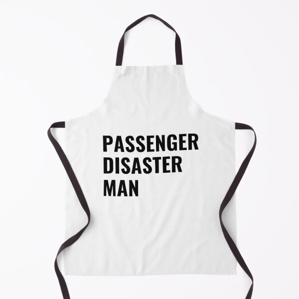 Item preview, Passenger Disaster Man (Black) designed and sold by ShipCrewNation.