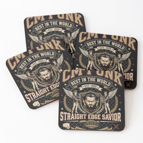 Item preview, Best in the World Straight Edge Punk Wrestler Vintage Graphic designed and sold by The Irish Whip.
