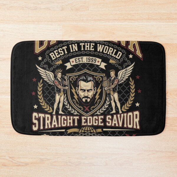 Item preview, Best in the World Straight Edge Punk Wrestler Vintage Graphic designed and sold by The Irish Whip.