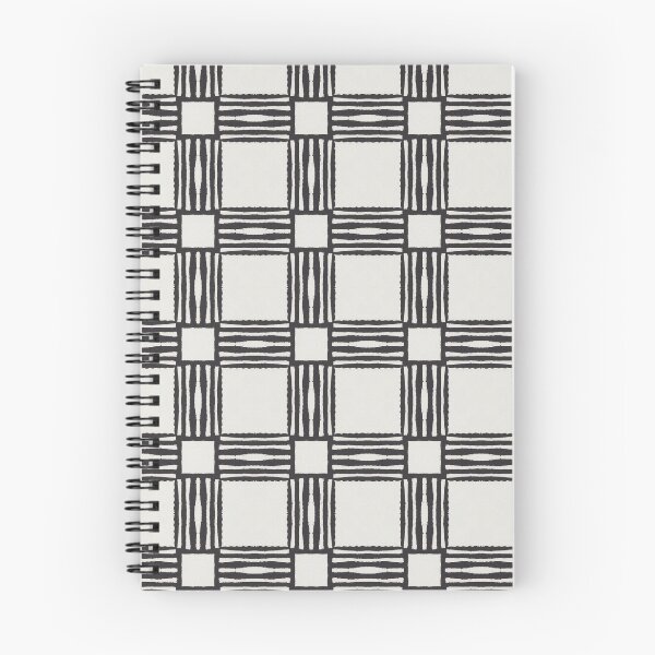 Item preview, Black Stripe Cross Geometric Pattern designed and sold by GraceInNatureCo.