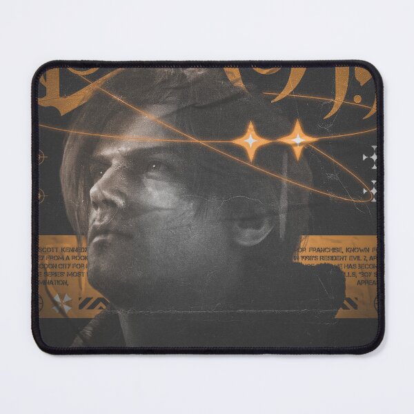 Item preview, Leon S. Kennedy - Resident Evil Gritty Industrial Graphic Art designed and sold by Shopunte.