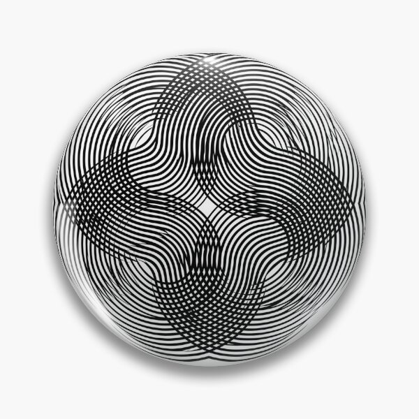 Item preview, Break The Pattern – Minimalist Op Art Geometric Optical Illusion Design designed and sold by PLUSHIWORLDtm.