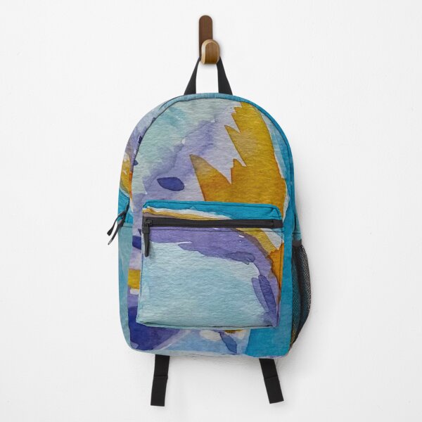 Item preview, Turquoise and Gold Composition | Watercolor designed and sold by miguelfra.artwork.