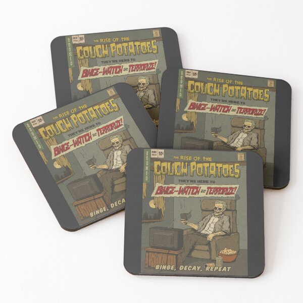 Item preview, The rise of the couch potatoes designed and sold by Yoginath.