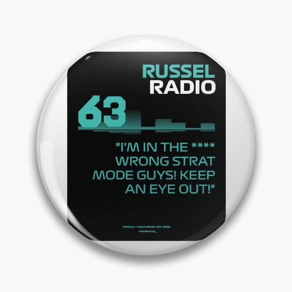 Item preview,  I'm in the wrong strat - #GR63 F1 Team Radio designed and sold by Heybratan.