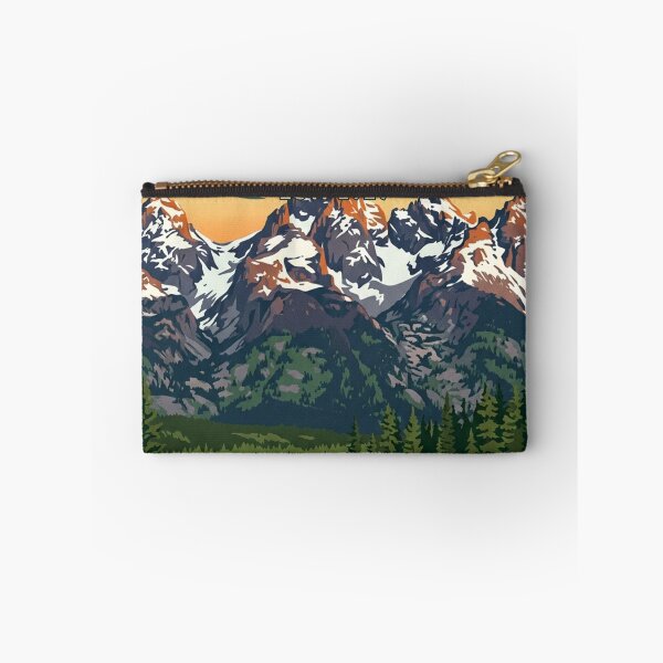 Item preview, Grand Teton National Park Wyoming - Vintage Travel Style designed and sold by OmikronStore.