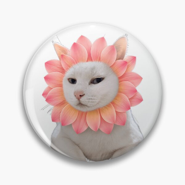Item preview, Cat flower  designed and sold by Meenova Art.
