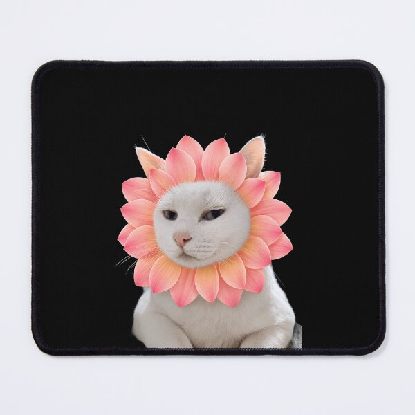 Item preview, Cat flower  designed and sold by Meenova Art.