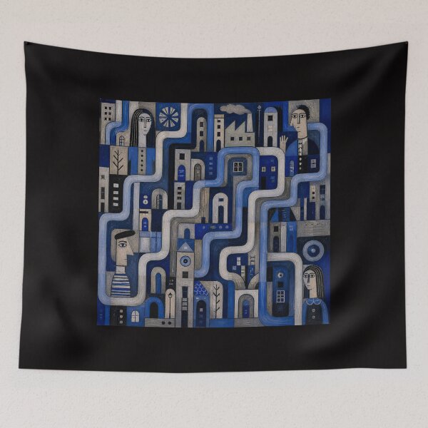 Item preview, Labyrinths of the Soul Expressionist Industrial Series #4 designed and sold by Helios Be. Lavsh.