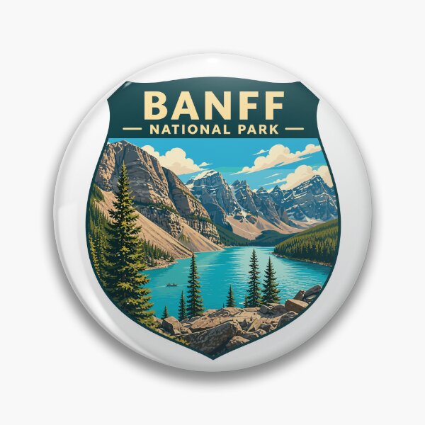 Item preview, Banff National Park Sticker designed and sold by Gideon Emmerich.