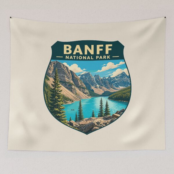 Item preview, Banff National Park Sticker designed and sold by Gideon Emmerich.
