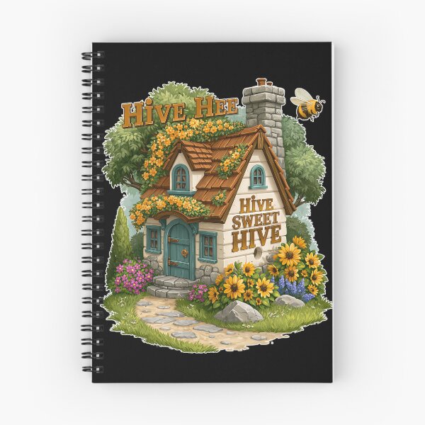 Item preview, Hive Sweet Hive Cottagecore Bee House designed and sold by Marcikart.