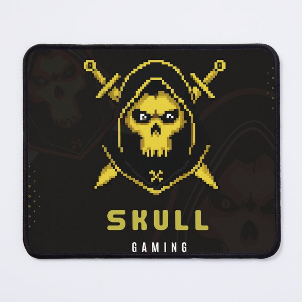 Item preview, Skull Gaming Logo | Dark Gamer Aesthetic | Esports Style Pixel Art designed and sold by SVenterprises.