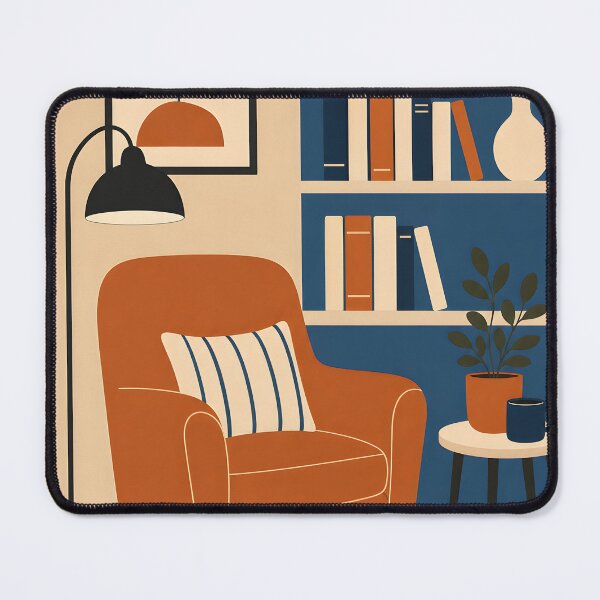 Item preview, Quiet Corner – Cozy Reading Space Art designed and sold by CreativePrints3.