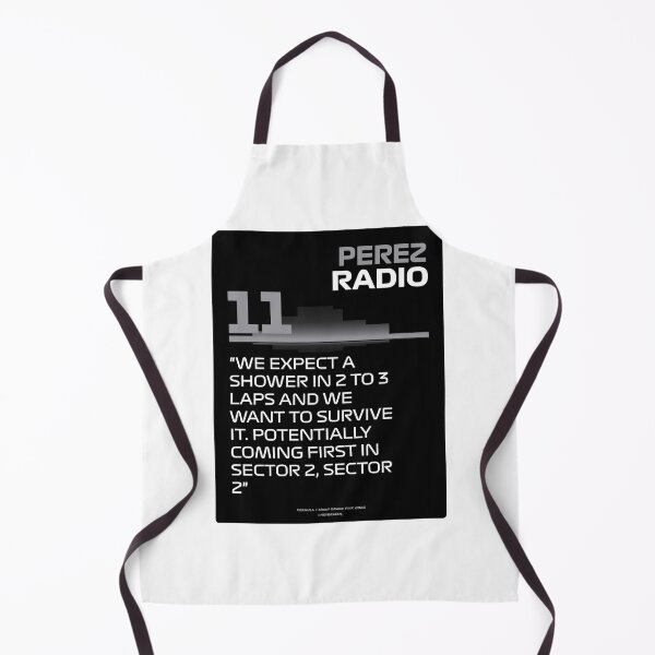 Item preview, We expect a shower in 2 to 3 lap - #SP11 F1 Team Radio designed and sold by Heybratan.