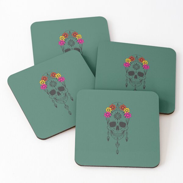 Item preview, Flower Skull designed and sold by elife.ds.