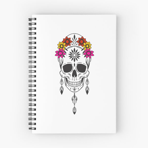 Item preview, Flower Skull designed and sold by elife.ds.