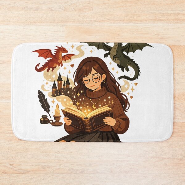 Item preview, Fantasy Romance Reader Booktok Art designed and sold by Art by Debasish.