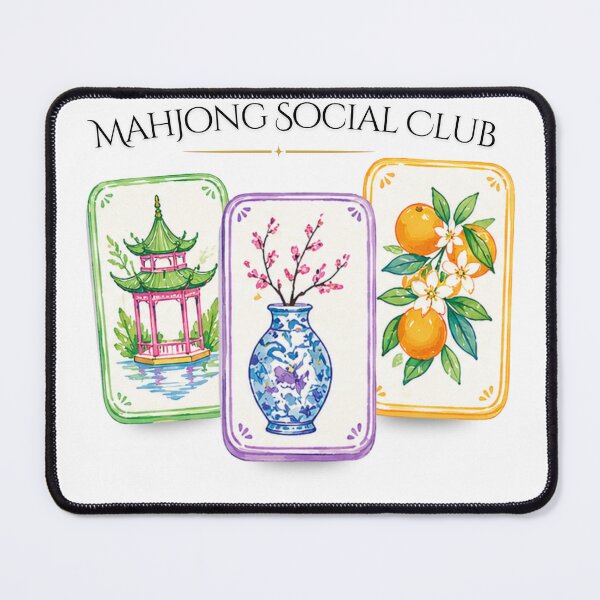 Item preview, Mahjong Social Club designed and sold by The Sassy Print.
