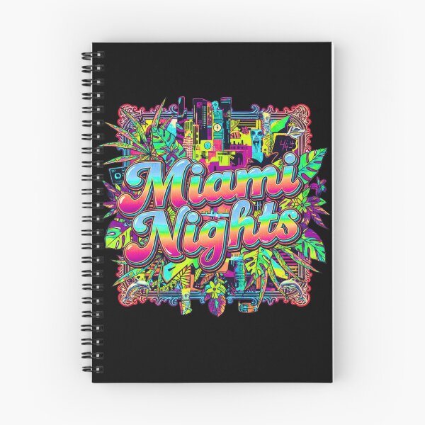 Item preview, Miami Nights Retro Neon Gradient Nightlife Aesthetic designed and sold by FitEnvy.
