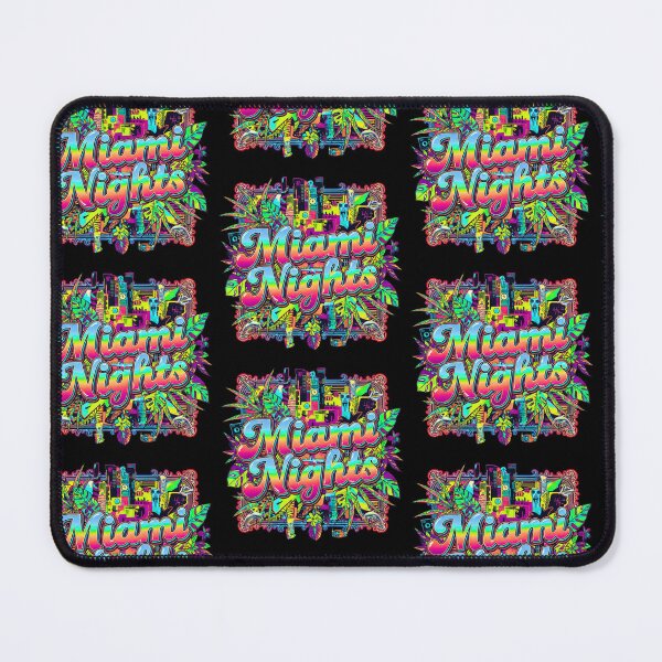 Item preview, Miami Nights Retro Neon Gradient Nightlife Aesthetic designed and sold by FitEnvy.