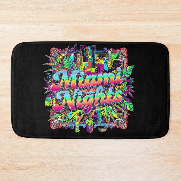 Item preview, Miami Nights Retro Neon Gradient Nightlife Aesthetic designed and sold by FitEnvy.
