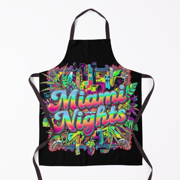 Item preview, Miami Nights Retro Neon Gradient Nightlife Aesthetic designed and sold by FitEnvy.