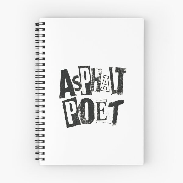 Item preview, Asphalt Poet - Skate Street Typography Tee Sticker Grunge Skateboarder Gift designed and sold by sharifex.
