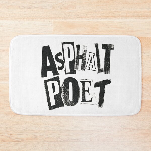 Item preview, Asphalt Poet - Skate Street Typography Tee Sticker Grunge Skateboarder Gift designed and sold by sharifex.