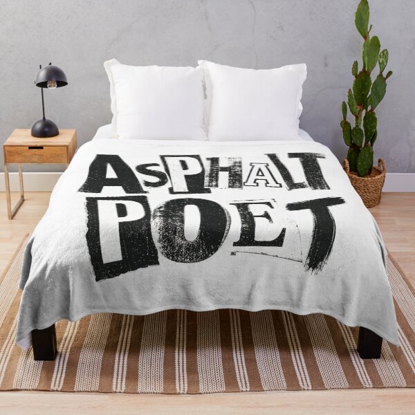 Item preview, Asphalt Poet - Skate Street Typography Tee Sticker Grunge Skateboarder Gift designed and sold by sharifex.
