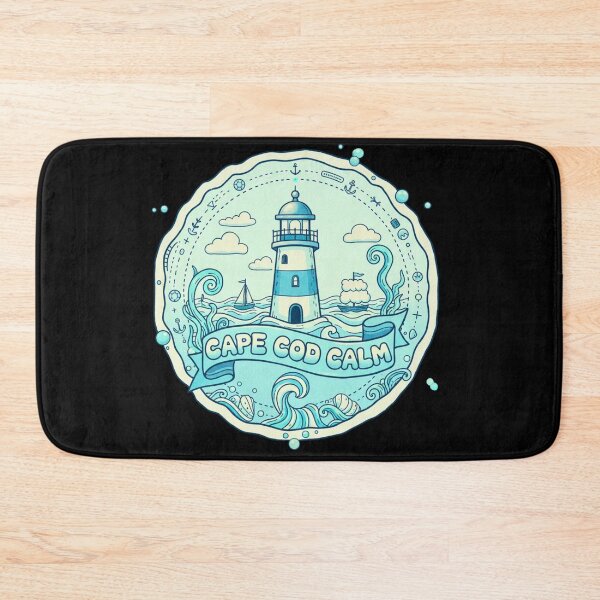 Item preview, Cape Cod Calm - Minimalist Nautical Light Blue Coastal Art designed and sold by FitEnvy.