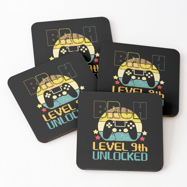 Item preview, BRUH Level 9th Unlocked Retro Gamer designed and sold by OlyvieArt.
