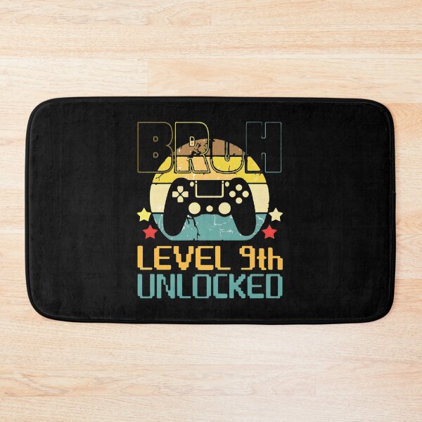 Item preview, BRUH Level 9th Unlocked Retro Gamer designed and sold by OlyvieArt.