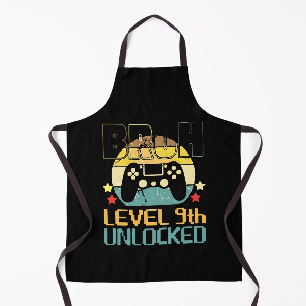 Item preview, BRUH Level 9th Unlocked Retro Gamer designed and sold by OlyvieArt.