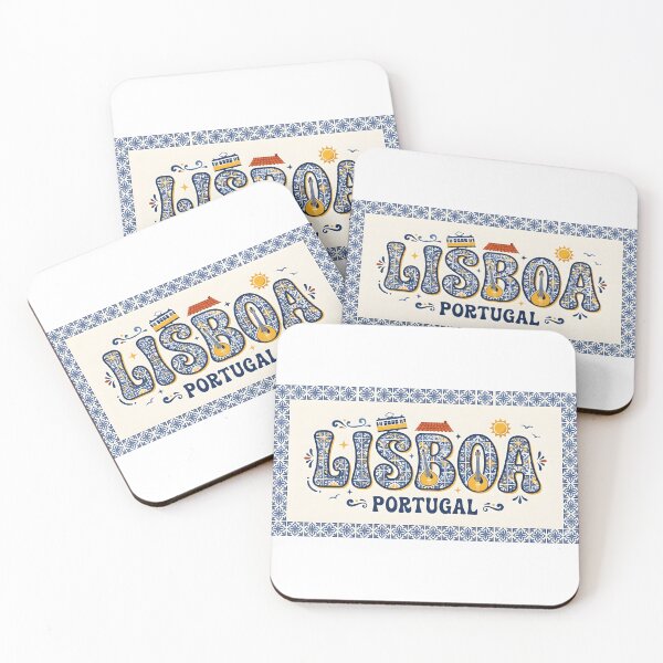 Item preview, Lisboa Portugal Azulejos Tile and Fado Guitar Art designed and sold by Paulocdias.
