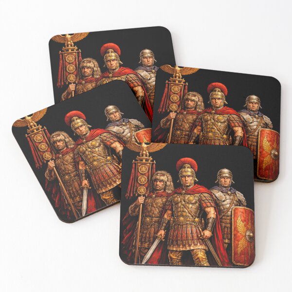 Item preview, Roman Legion Command Trio Warrior Art designed and sold by Retr0Tshirts.
