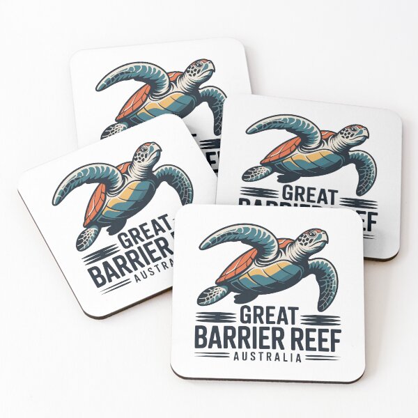 Item preview, Great Barrier Reef Sea Turtle Australia Travel Tee designed and sold by pod24.