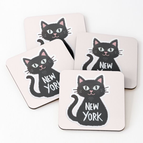 Item preview, Black Cat New York  designed and sold by PamLeeDesign.