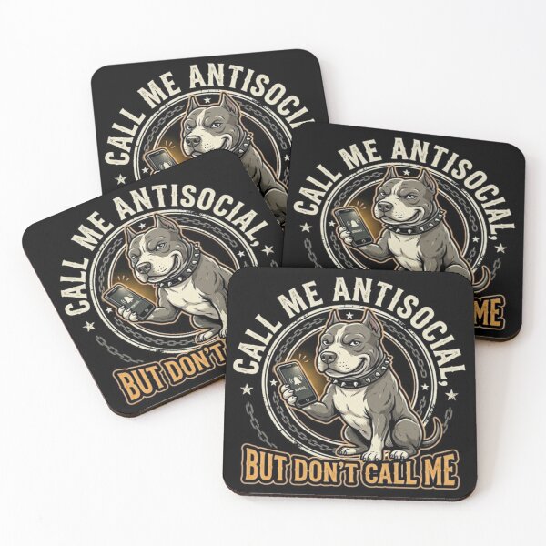 Item preview, Call Me Antisocial, But Don't Call Me (HQ) designed and sold by JVP Universe.