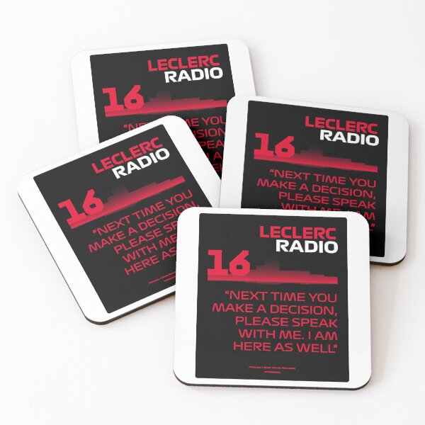 Item preview, Next time you make decision, please speak with me - #CL16 F1 Team Radio designed and sold by Heybratan.