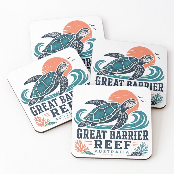 Item preview, Great Barrier Reef Australia Sea Turtle Travel Shirt designed and sold by pod24.