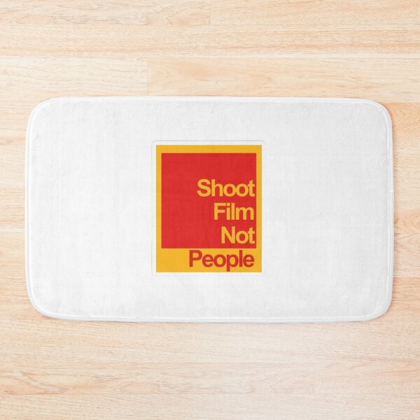 Item preview, Shoot Film Not People Photography Slogan Sticker designed and sold by Mustangana.