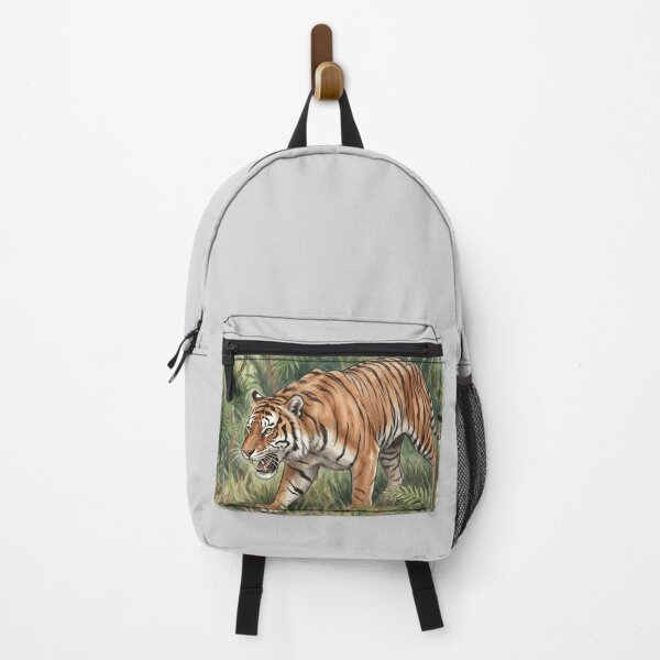 Item preview, Bengal Tiger Watercolor Art - Jungle Wildlife Illustration designed and sold by RubisLeaf.