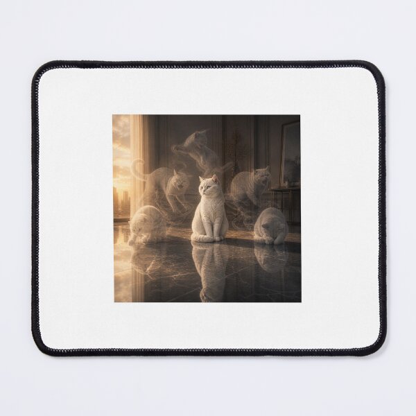 Item preview, Calm While Everything Falls Apart Cat designed and sold by LovelyCatGalaxy.