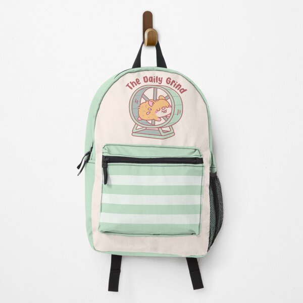 Item preview, Cute Hamster Running on Wheel – Embrace The Daily Grind Funny designed and sold by rustydoodle.
